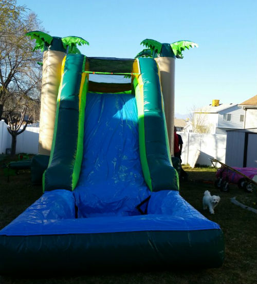 Inflatable Bounce House Water Slide Combo Rentals Salt Lake City Ut All Stars Jumpers